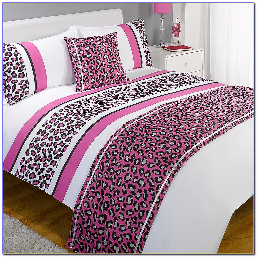 Leopard Print Bedding And Curtains