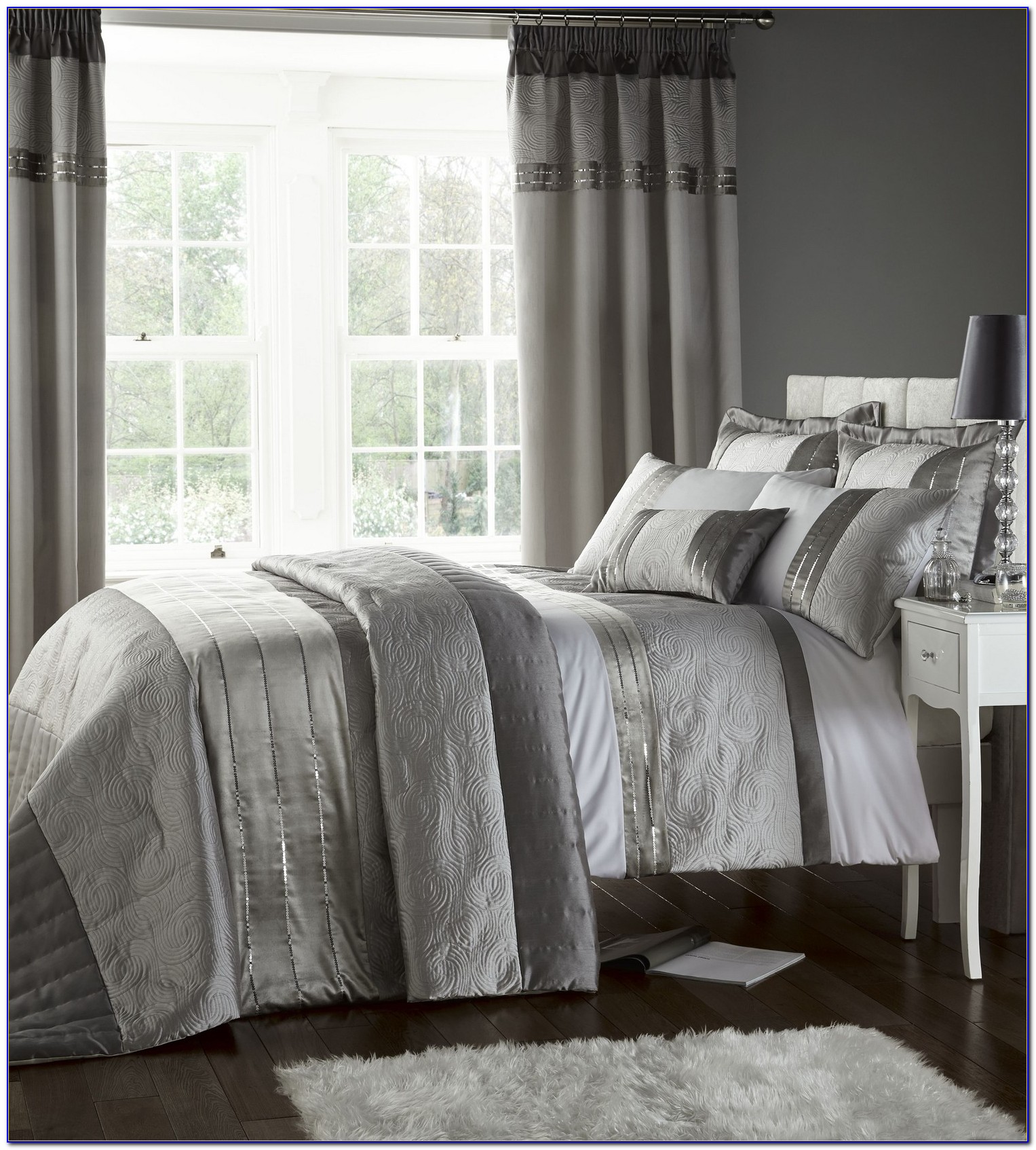 Master Bedroom Bedding And Curtains