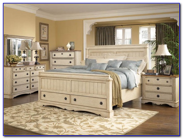 Country White Bedroom Furniture
