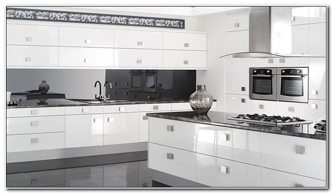 modern white gloss kitchen cabinets - cabinet : home design