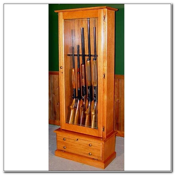 Solid Wood 6 Gun Cabinet Cabinet Home Design Ideas Yvknn2jlk8