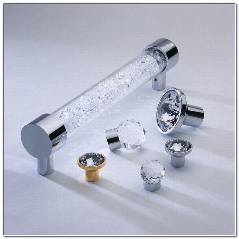 Swarovski Crystal Knobs For Cabinets