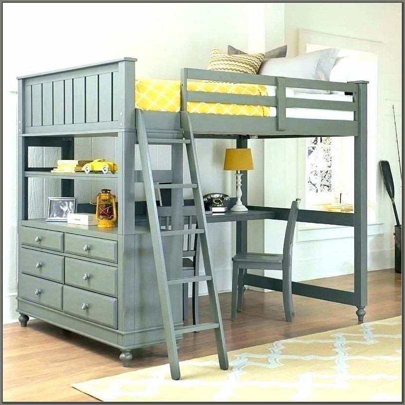 Twin Loft Bed With Desk And Dresser