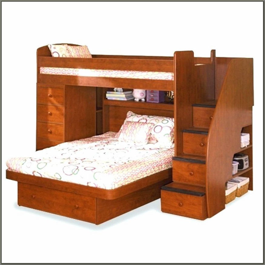 Twin Loft Bed With Desk Plans