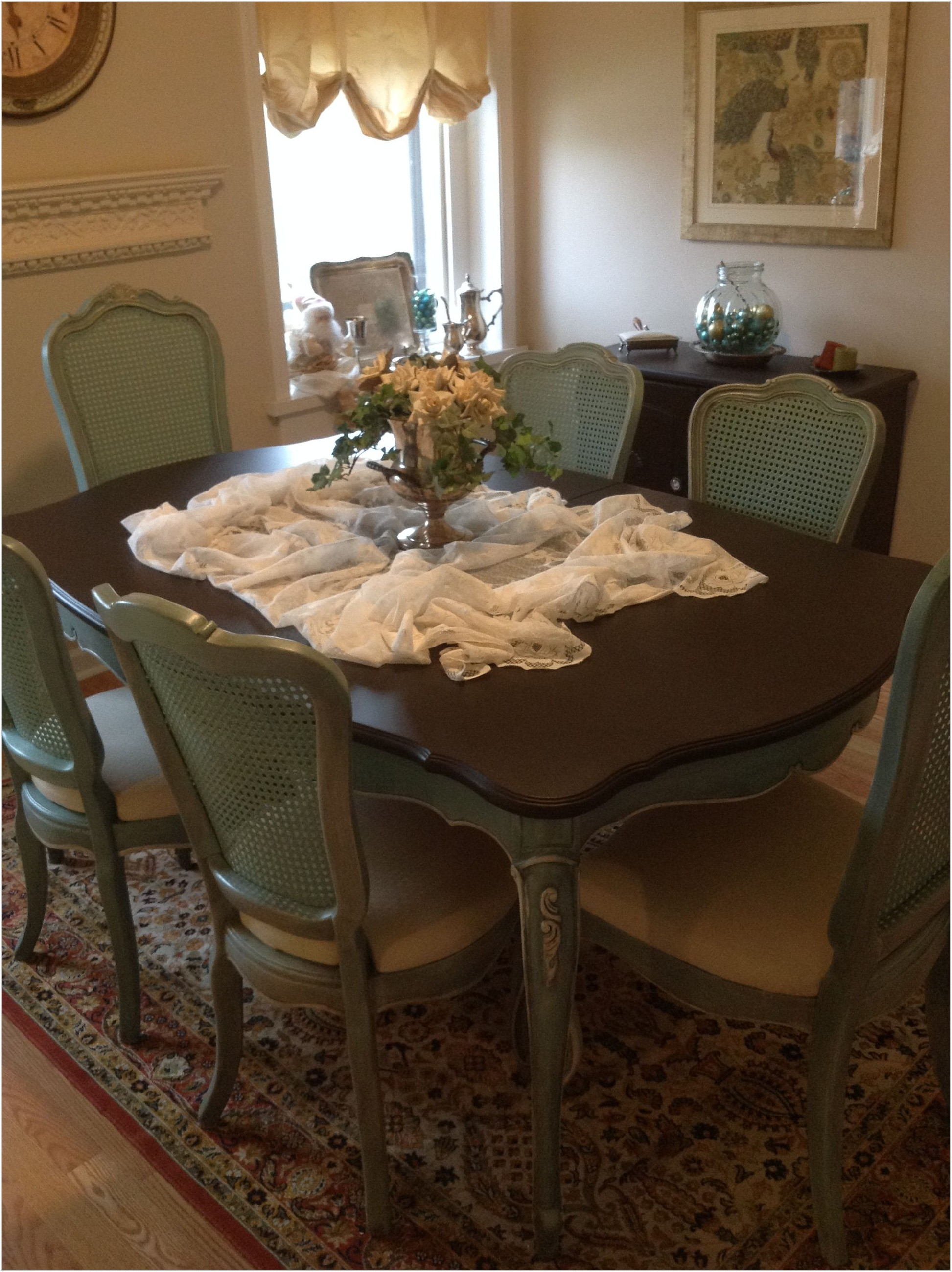 French Provincial Dining Room Table