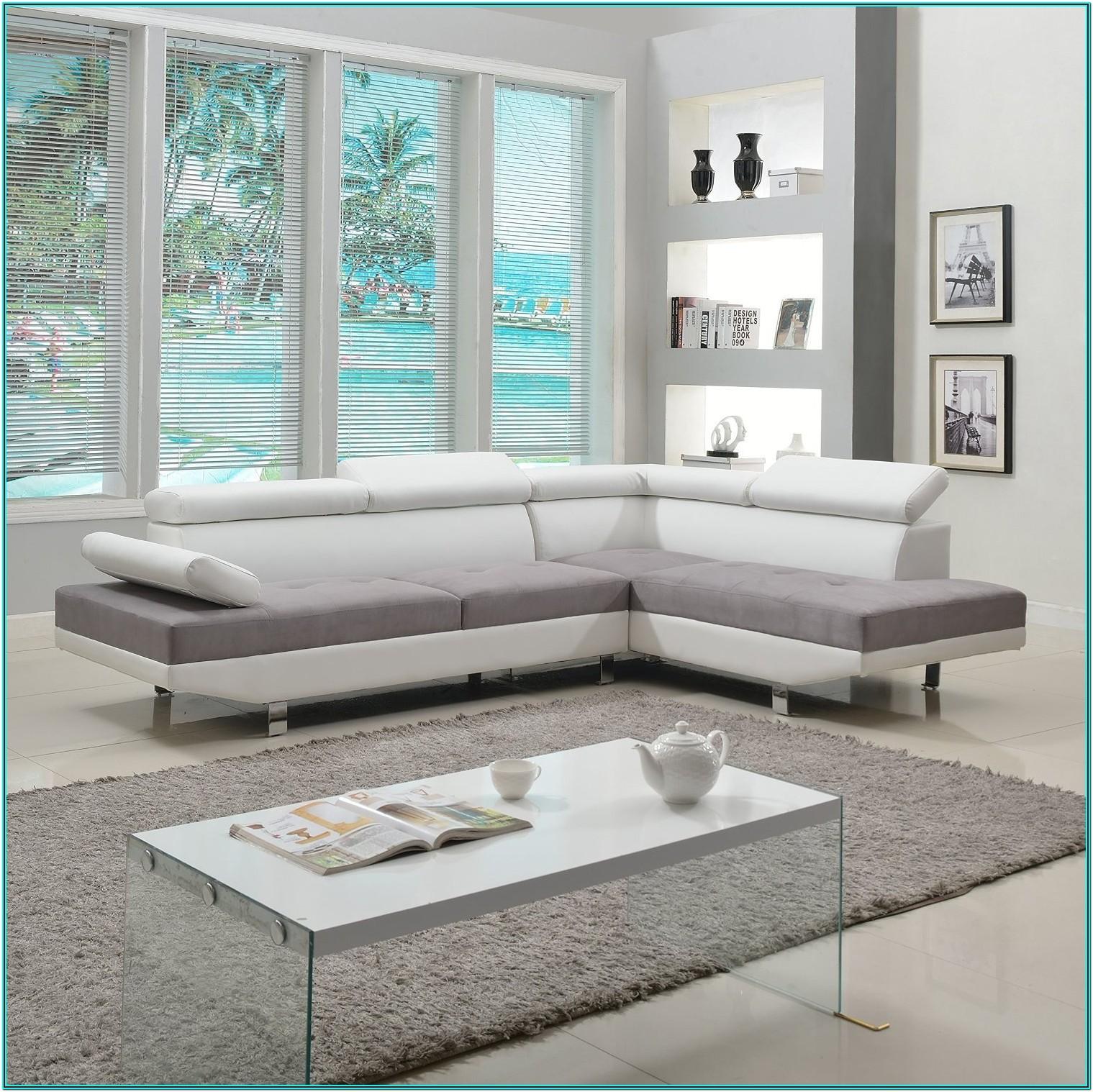 Contemporary Modern Grey Couch Living Room
