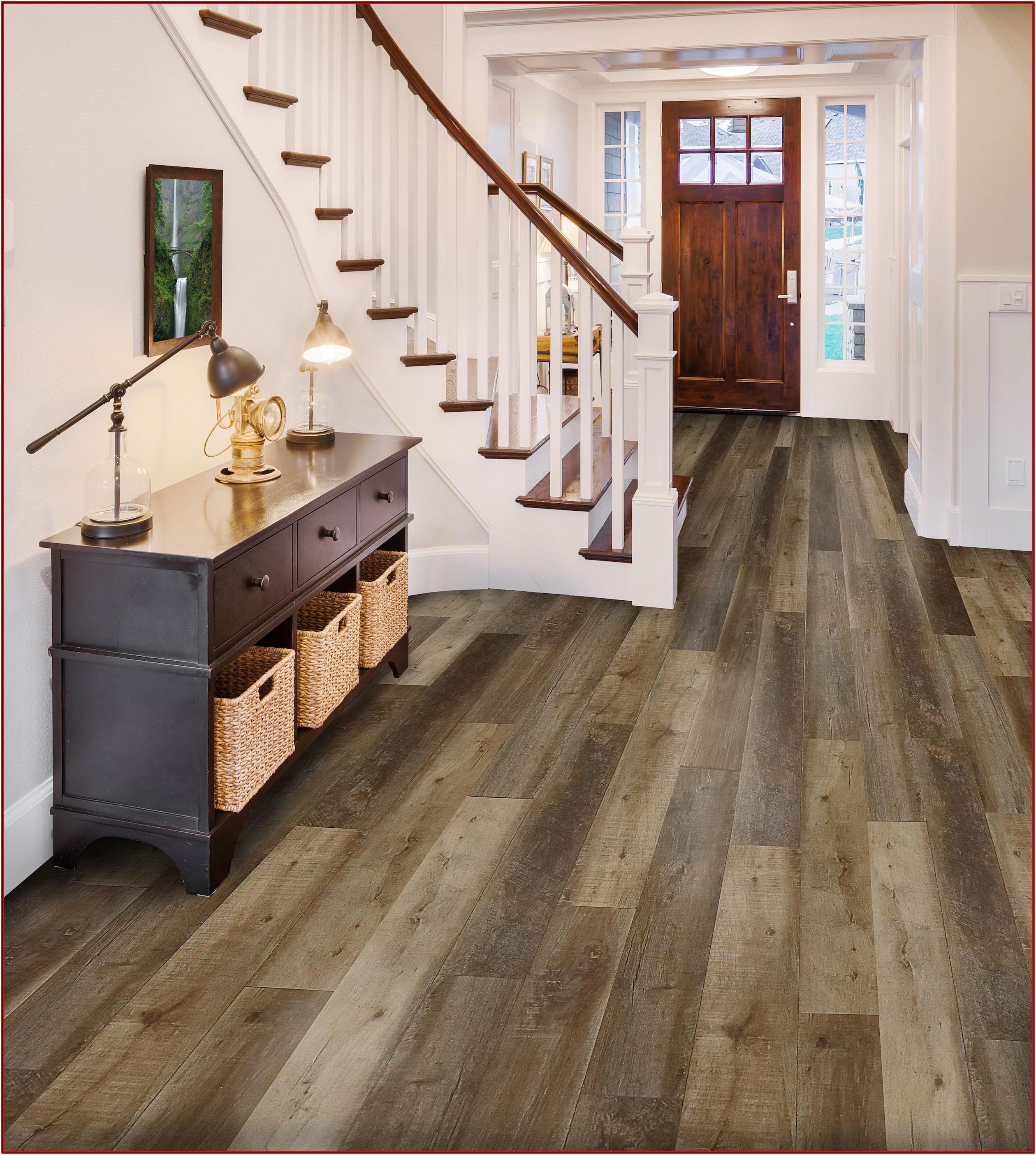 Waterproof Laminate Flooring With Attached Pad
